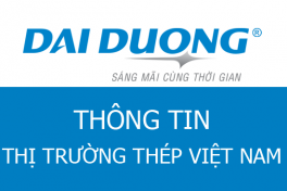 Thông tin thị trường thép Việt Nam