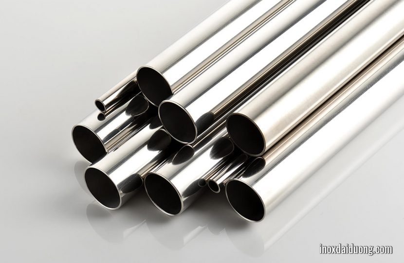 Stainless steel round pipes