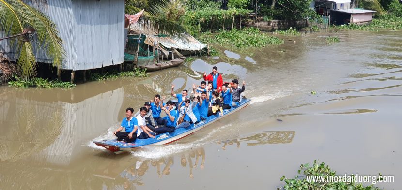 Team CLB Inox Đại Dương - Vòng Tay Yêu Thương rất hào hứng