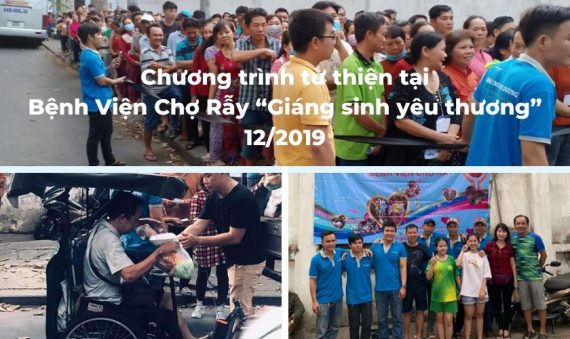 CT từ thiện Bệnh Viện Chợ Rẫy “Giáng sinh yêu thương” 12/2019