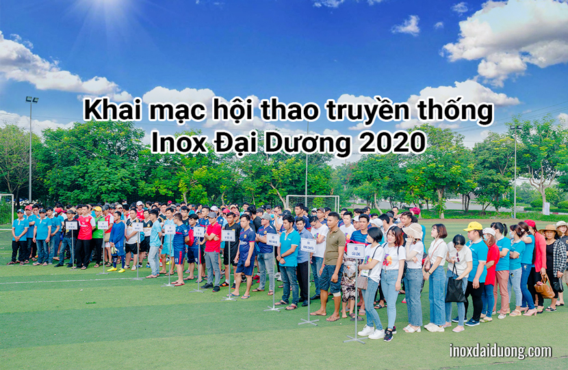 Khai mạc hội thao truyền thống Inox Đại Dương 2020
