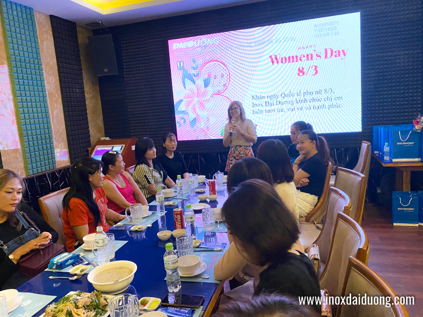 Chúc mừng Quốc Tế Phụ Nữ 8/3/2021 tại Inox Đại Dương
