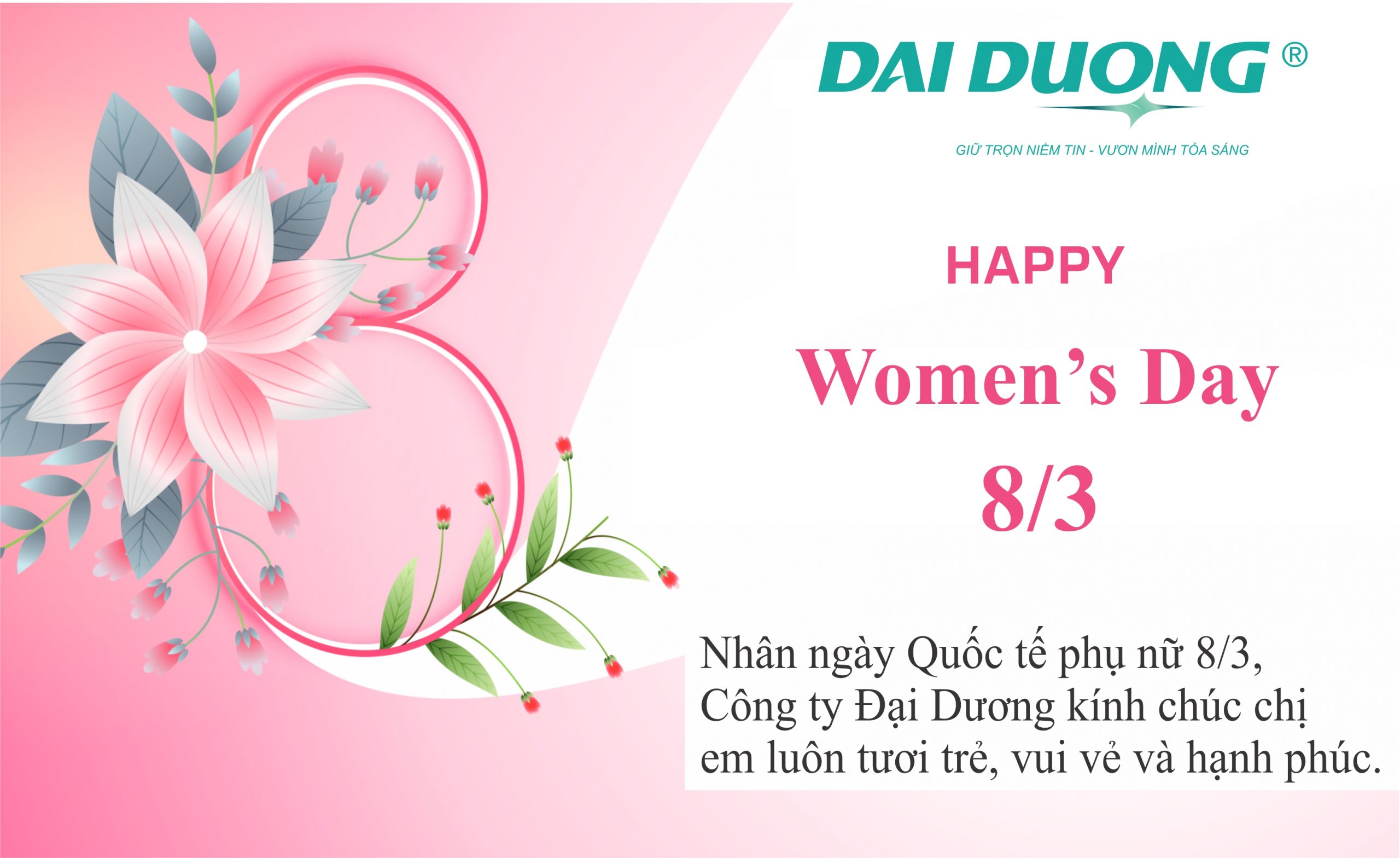 HAPPY WOMEN'S DAY 8/3 | Inox Đại Dương