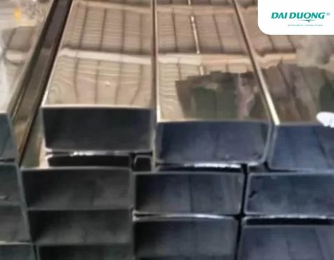 Ống inox hộp 50x100 304 201 Inox Đại Dương