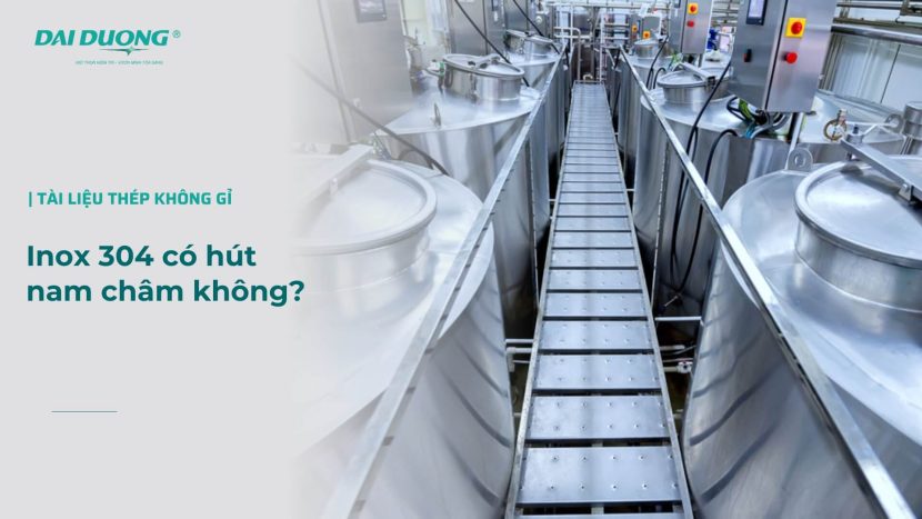 inox 304 có hút nam châm không
