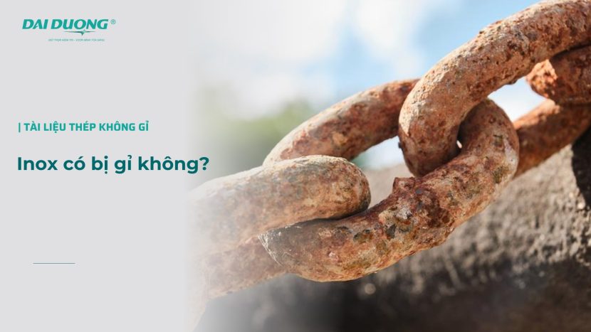 inox có bị gỉ không