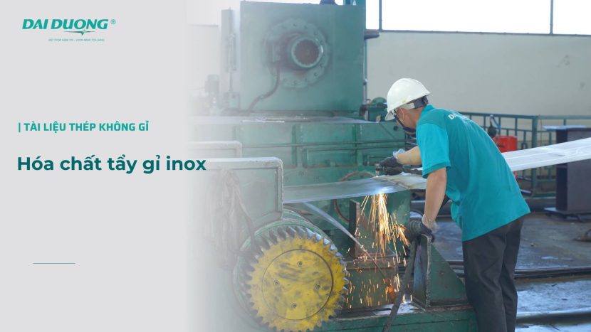 Hóa chất tẩy gỉ inox