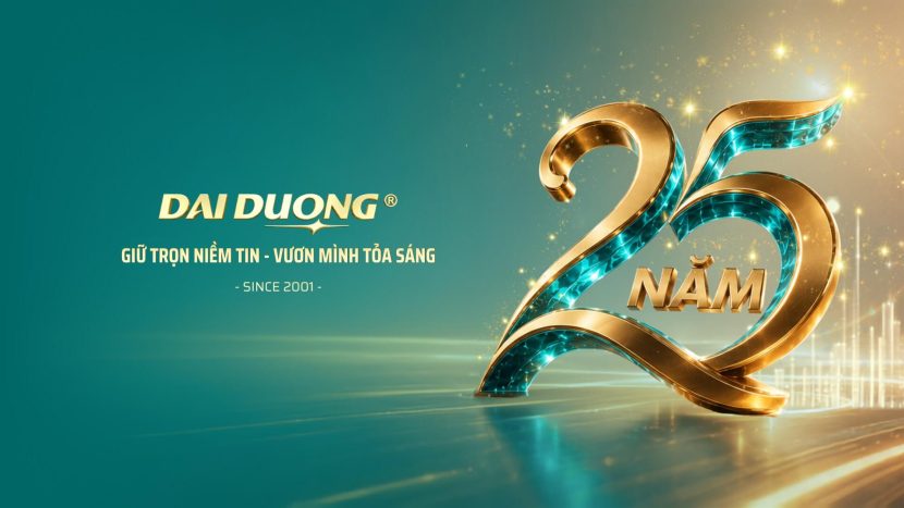 Chào Mừng Kỷ Niệm 25 Năm Thành Lập Thương Hiệu Đại Dương (06/09/2001 – 06/09/2026)